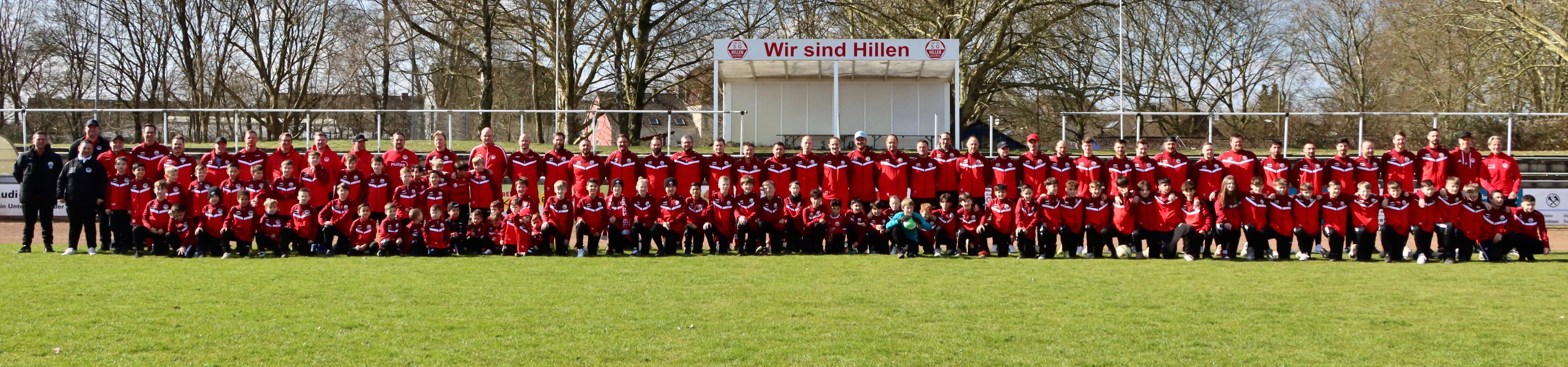 Vereinsfoto der DJK-RW SG Hillen